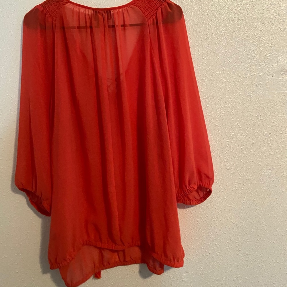 Pink blouse!